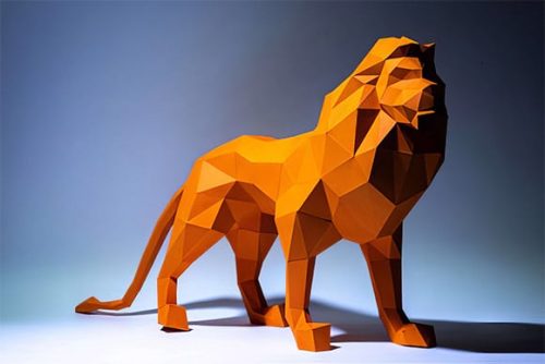 Návod na výrobu 3D modelu LVA z papíru