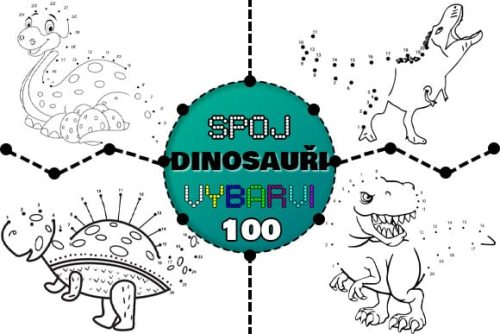 Spojovačky pro děti k vytisknutí: Dinosauři